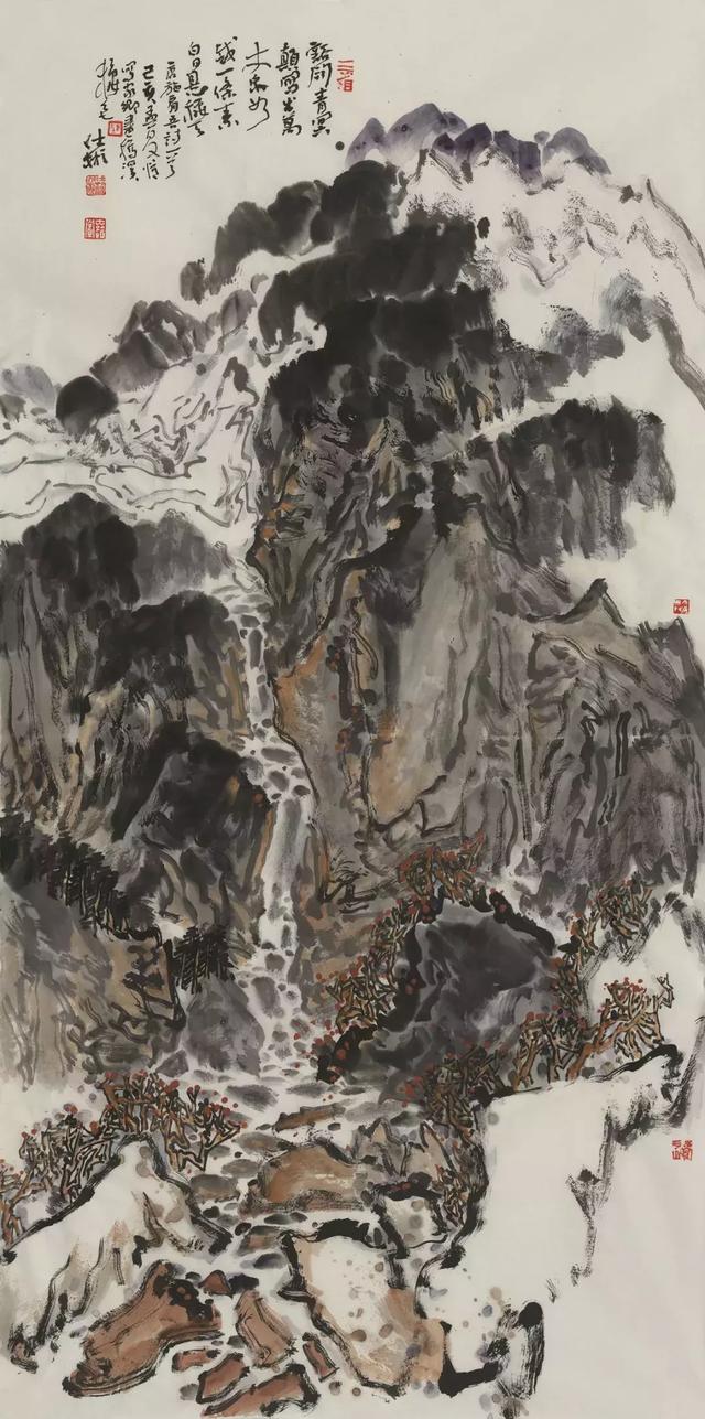 中青年实力派书画家,陈仕彬山水画作品欣赏