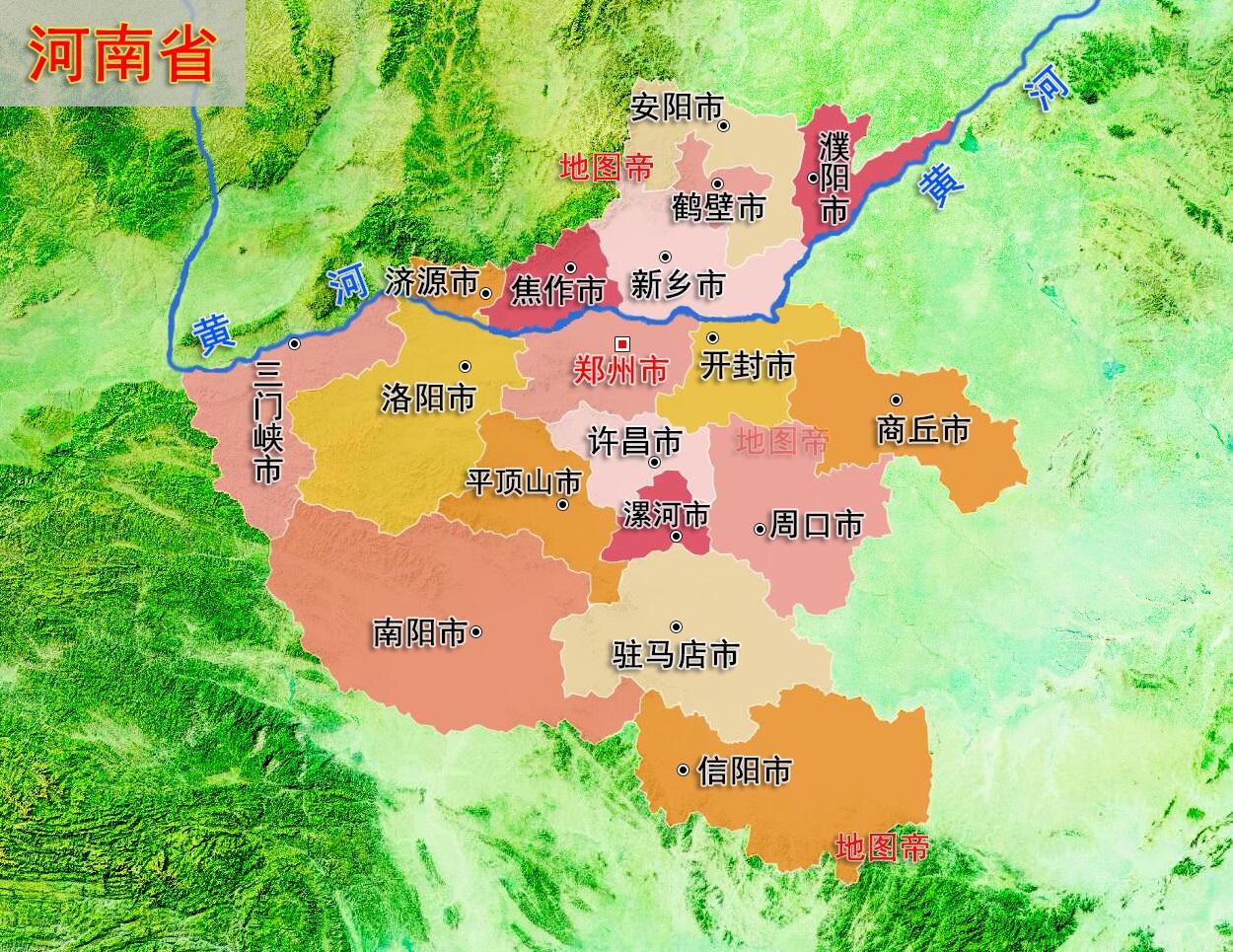 河南省洛阳市旅游地图高清版_河南地图_初高中地理网