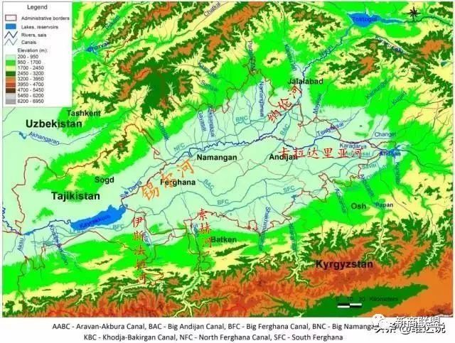 作为中亚最长的河流,锡尔河全长3019公里,流域面积21.