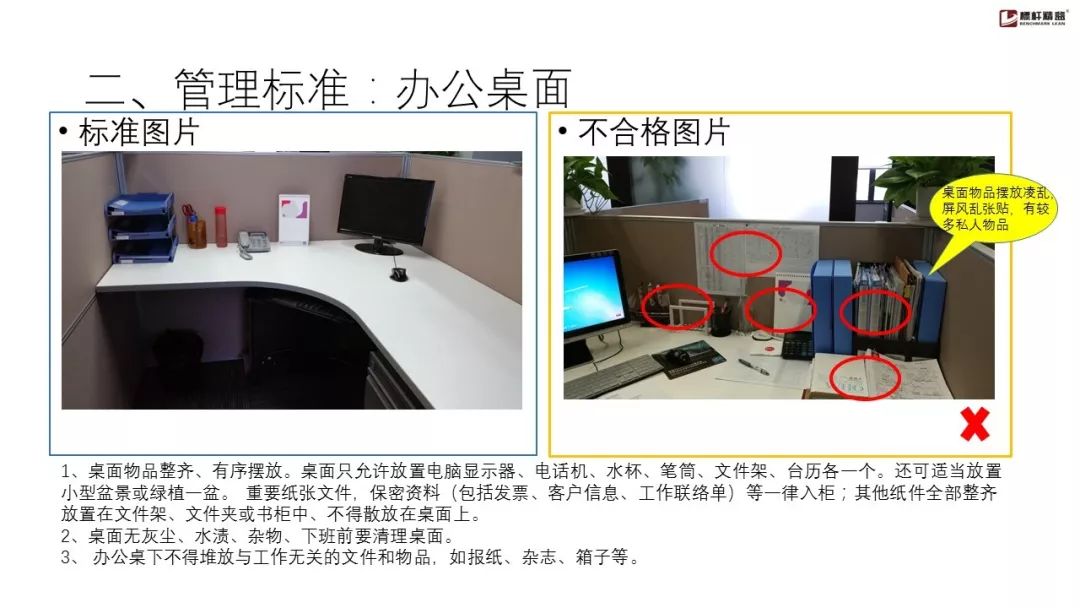 办公室5s管理标准图集,32张图!