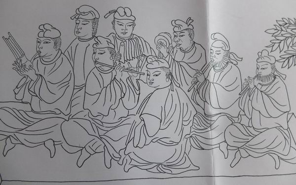 “化画入石”：新见唐代郜夫人墓志上的线刻画