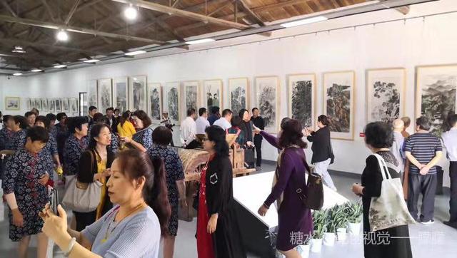 建国七十周年华诞中国画名家邀请展在大明艺苑开幕
