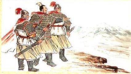 一将军骑马带三个士兵猜成语_将军骑马图片(2)