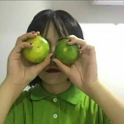 女生头像可爱小清新绿色系女头像