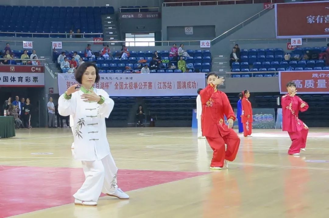 全国太极拳公开赛在溧阳市举行,我市代表队喜获佳绩!
