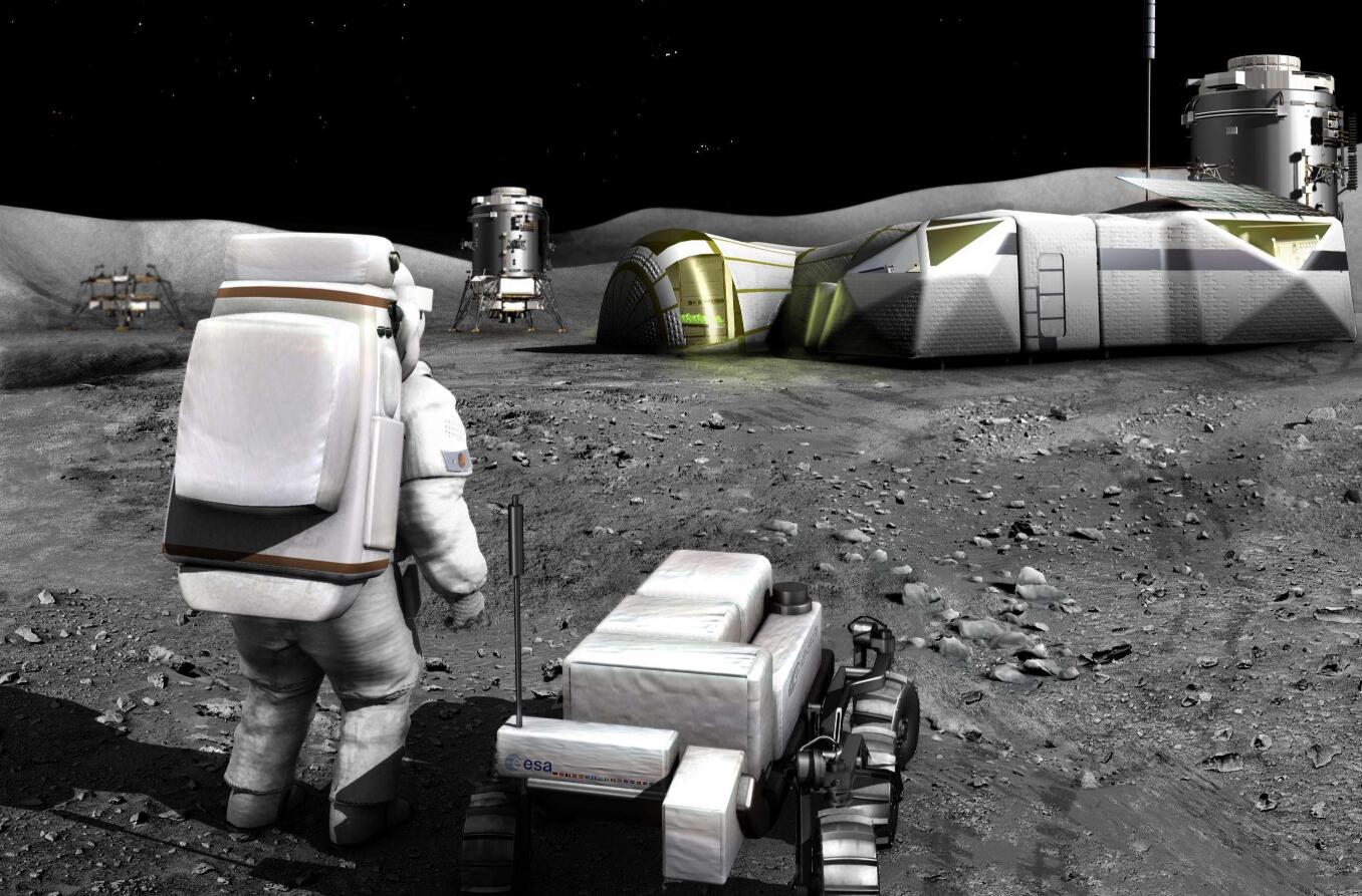 又一个宣布国家登月打造有史以来最小月球车靠腿行走月球