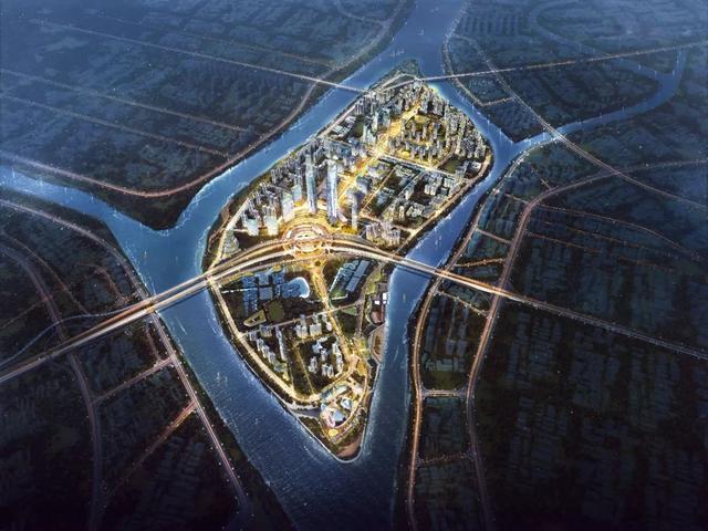 广州大坦沙规划设计方案重塑广州城西新形象