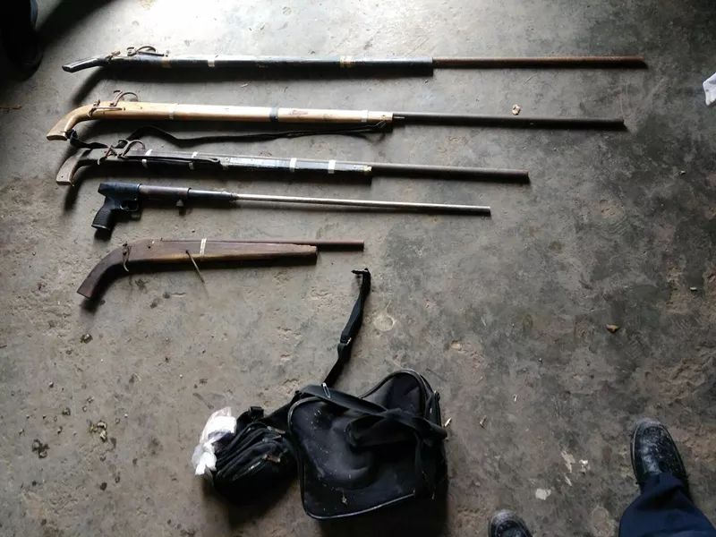 5把枪泸州男子非法持枪狩猎反被猎