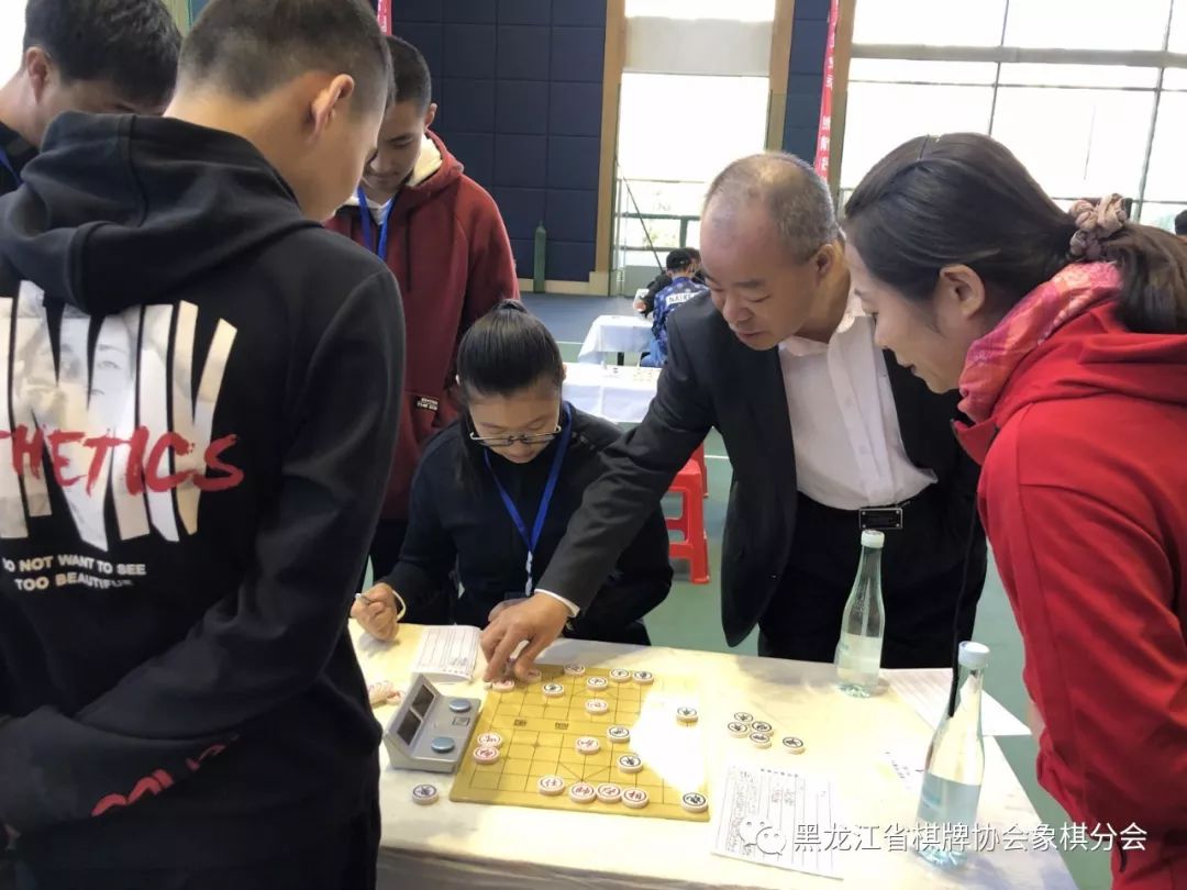 2019年黑龙江省少年象棋赛收枰