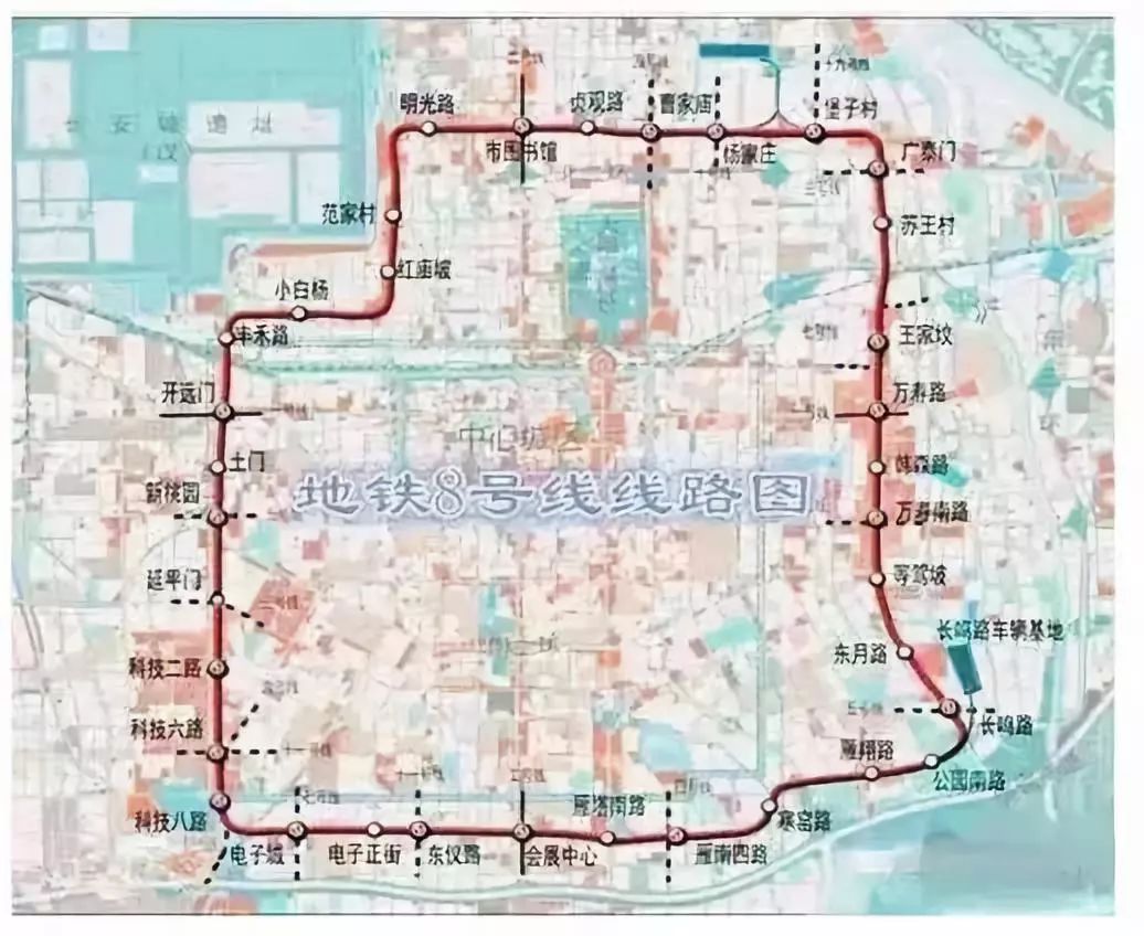 十一号线在宝枭路站,白马河路站两次换乘,与规划十九号线在中华西路站