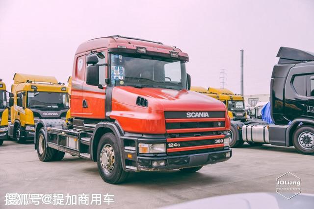 这辆斯堪尼亚长头卡车厉害了早已停产车主舍不得卖自己收藏了