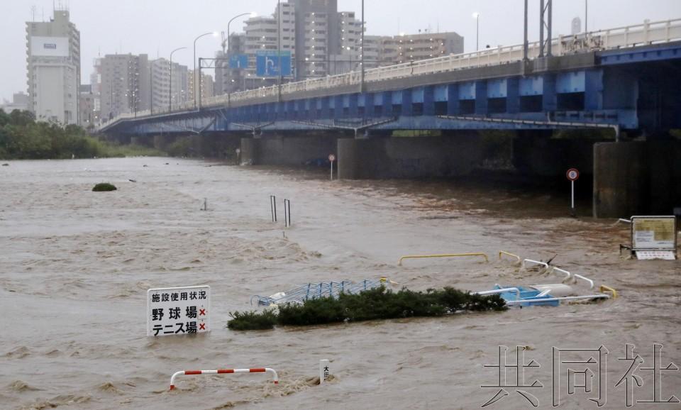 26人遇难！台风“海贝思”重创日本新干线被淹或整车报废
