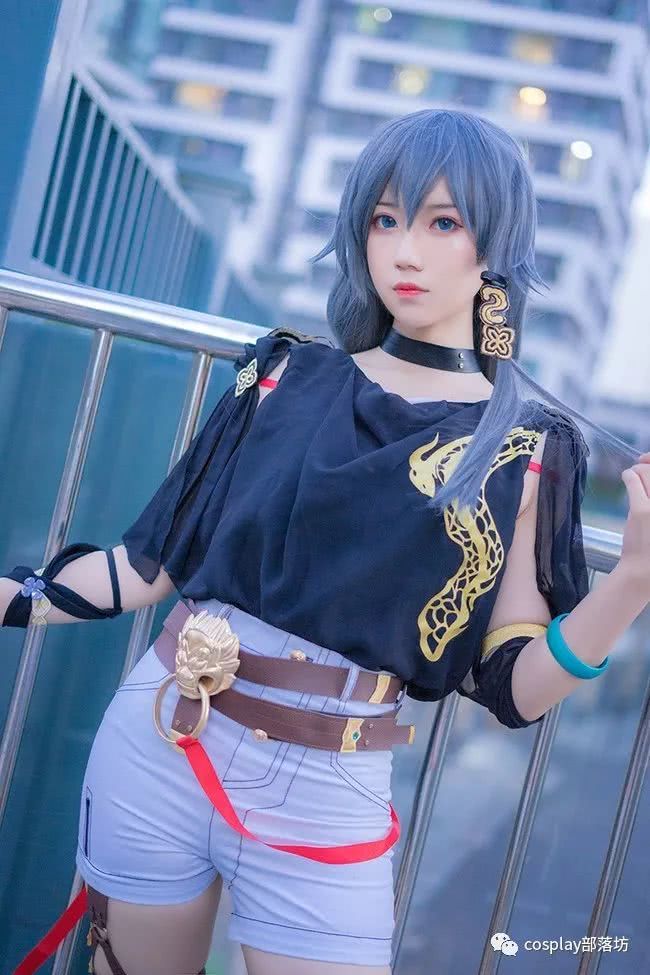 cos:崩坏3,符华,玄衣素裳cos正片