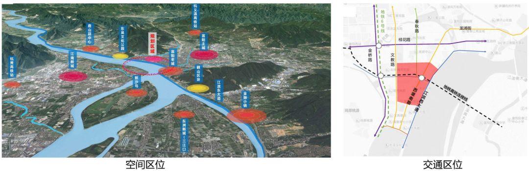 塑造拥江发展新格局,于2017年2月启动杭州市富阳区秦望城市眼区块城市