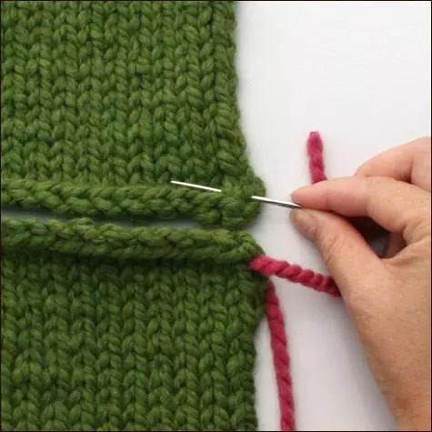 钩花棒针毛衣缝合基础实用的七种毛衣缝合技巧附图解教程