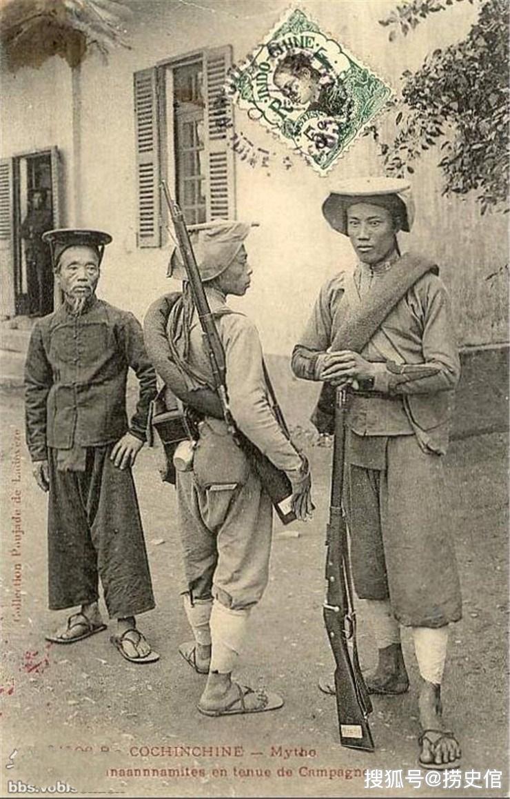 百年前骁勇善战的越南兵,法国控制了几十年越