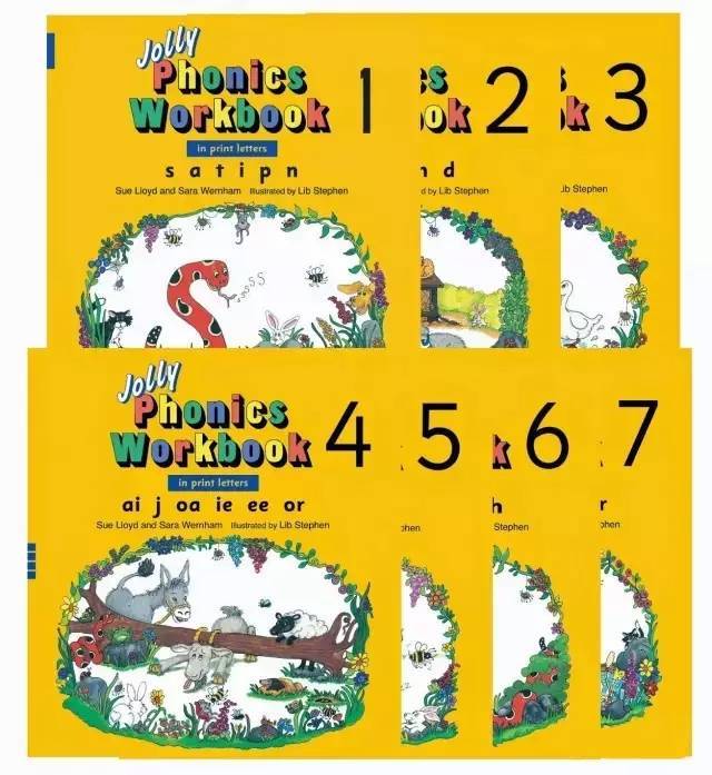 免费领取 Jolly Phonics英国68 小学使用的自然拼读教材 音频 绘本 练习册全套免费下载 拼音