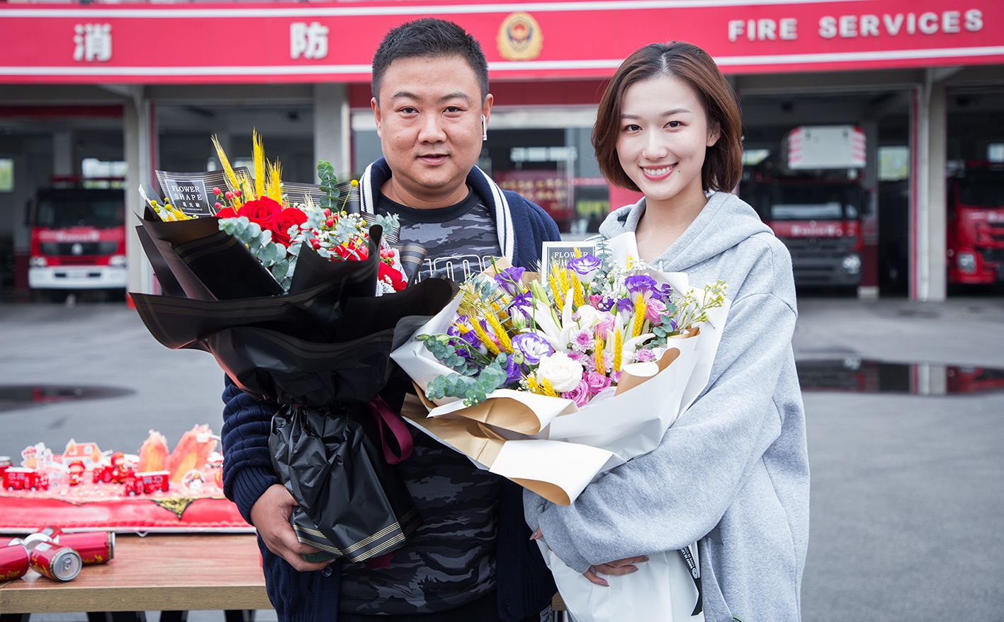 谢林彤新剧《蓝焰突击》杀青 首次挑战消防救援题材备受期待