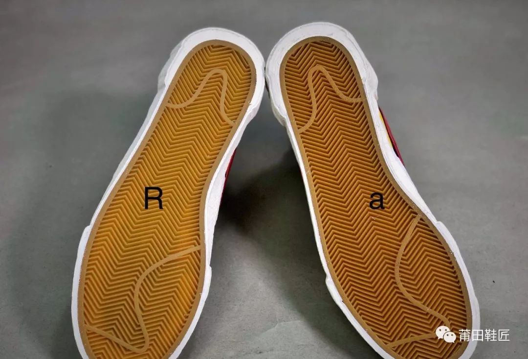 耐克sacaixnikeblazer真假对比鉴定细节图解说
