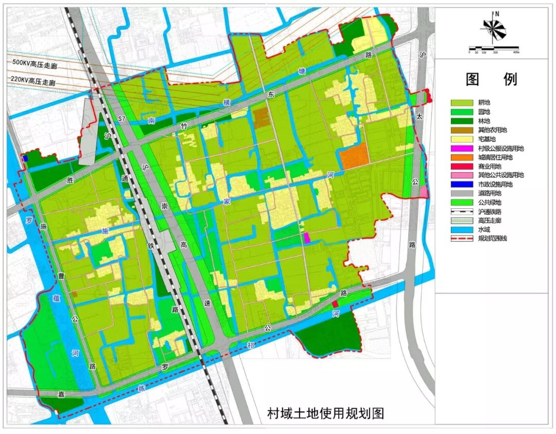 保留平移撤并嘉定这10960000㎡农村土地有新规划公示中