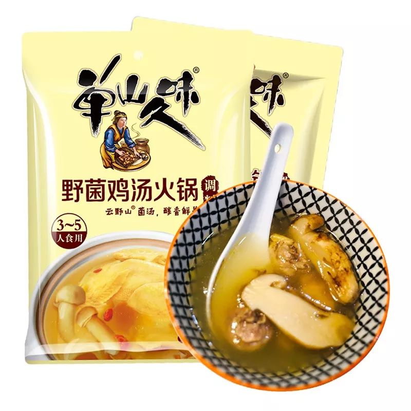 单山久味野菌鸡汤火锅调料