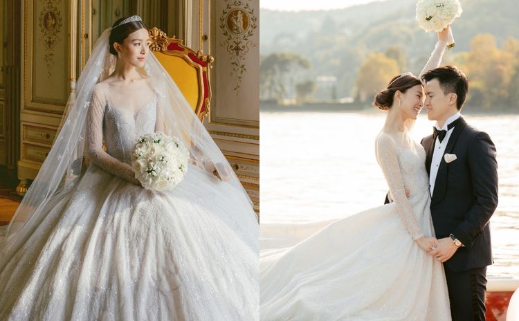 Janice Man意大利古堡婚礼时尚得俨如婚礼时装骚 设计