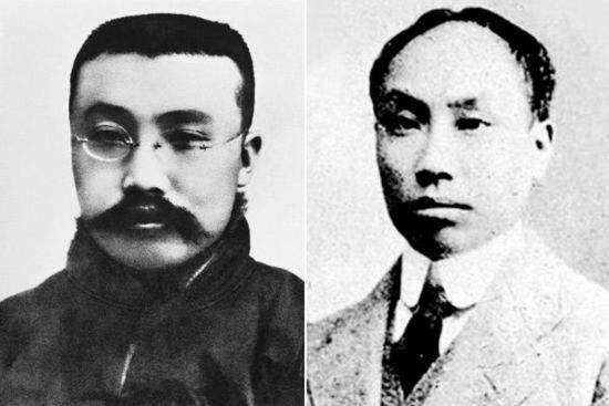 中国共产党的主要创始人陈独秀和李大钊,分别就读过东京成城陆军科和