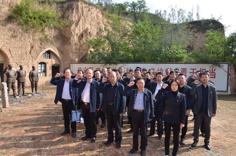 走进上王乡牛庄村红色文化教育基地—运城市人社局"不忘初心,牢记