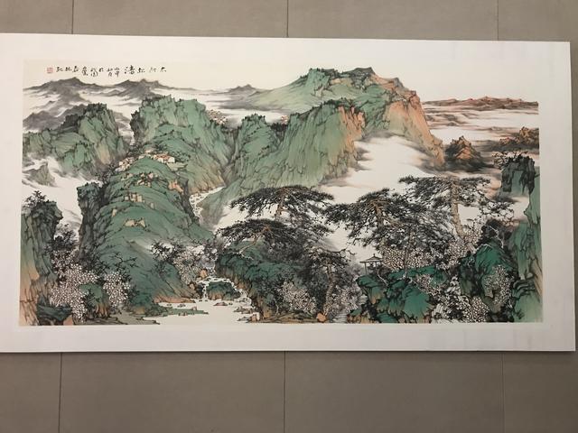 苍溪咏月曲春林国画作品展隆重开幕