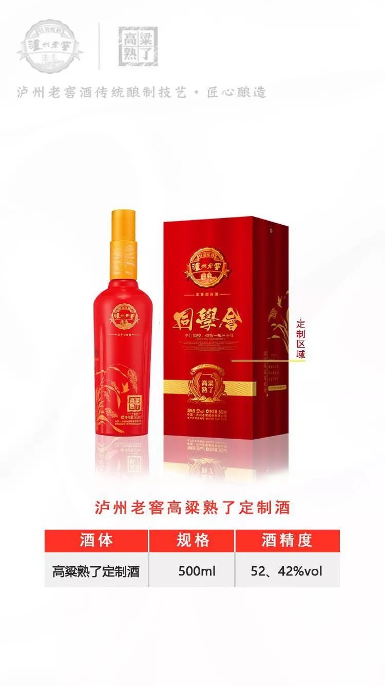 泸州老窖·高粱熟了定制酒产品介绍