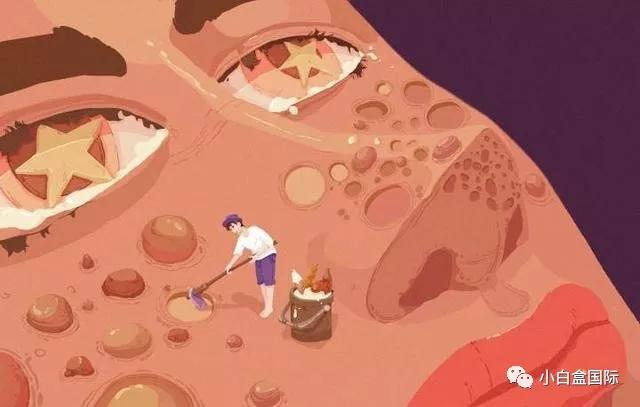 风靡全国的小白盒面膜,敷完斑点痘印全没了