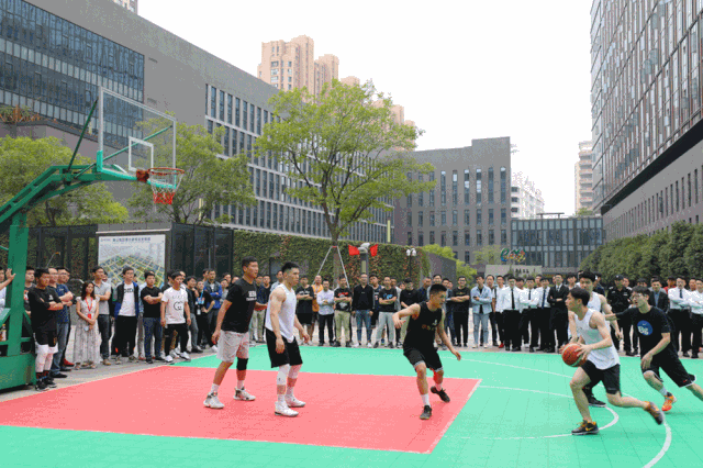 【园区|动态】信息港金梧桐3v3篮球赛