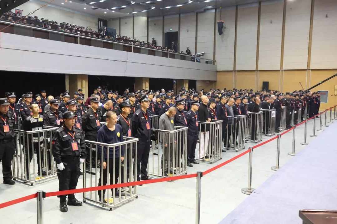 忻州中院对朱强等59人重大涉黑案一审宣判