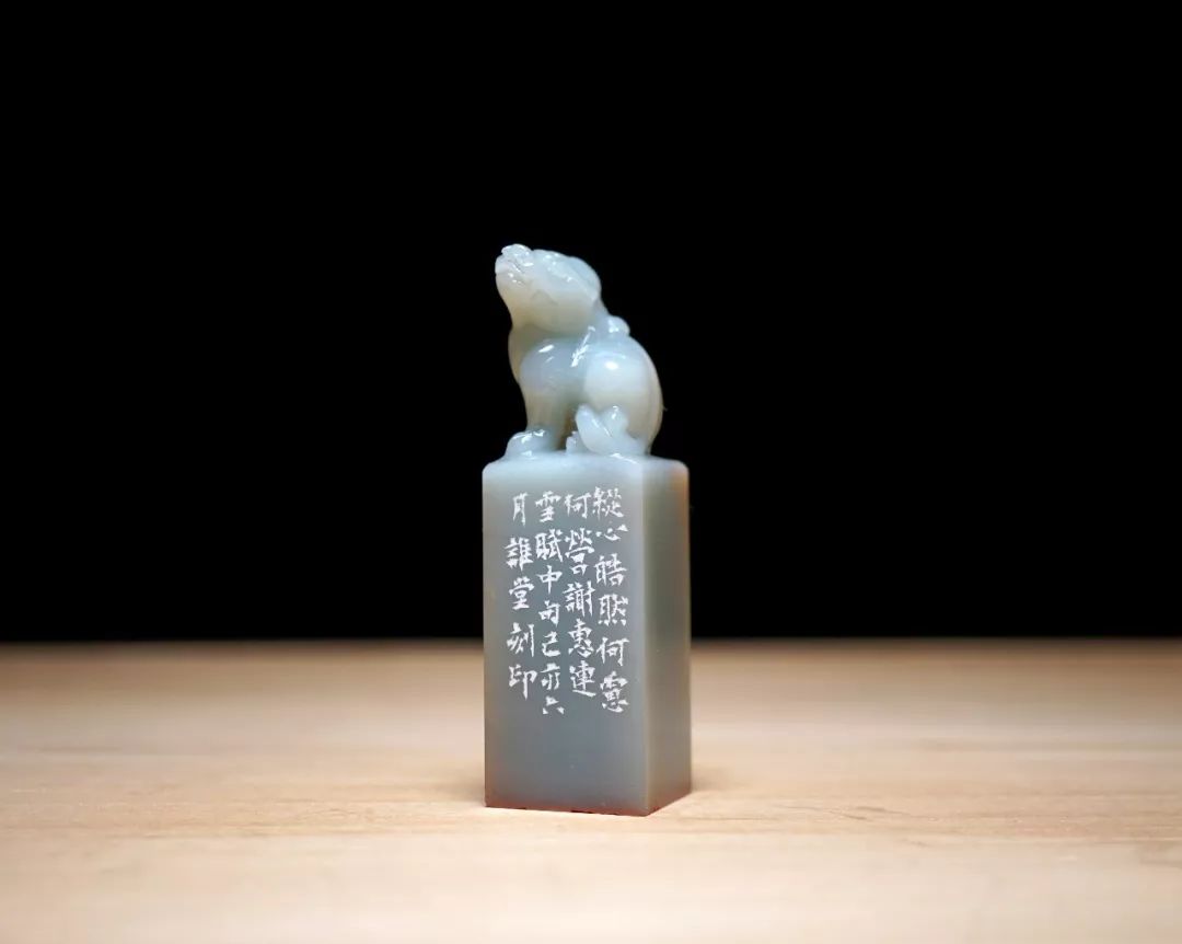 42 纵心皓然 21×21mm×70mm 广西石43 寿坚金石