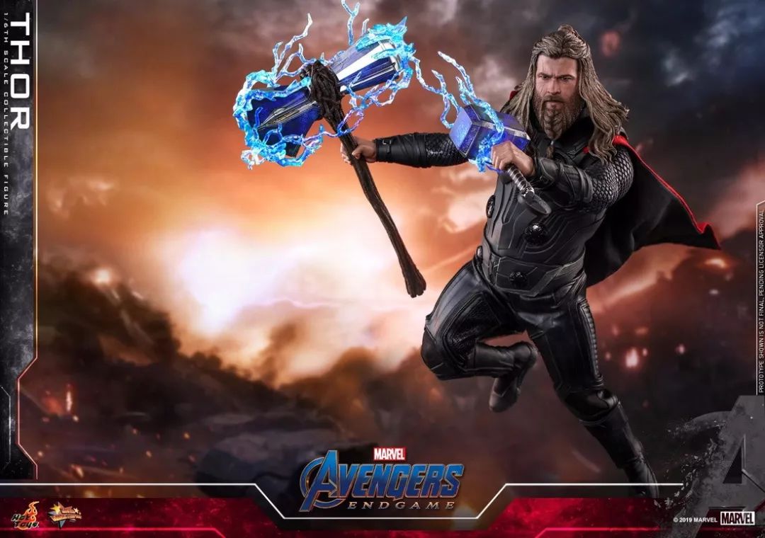 先行预订hottoys16复联4终局之战thor雷神索尔胖雷神