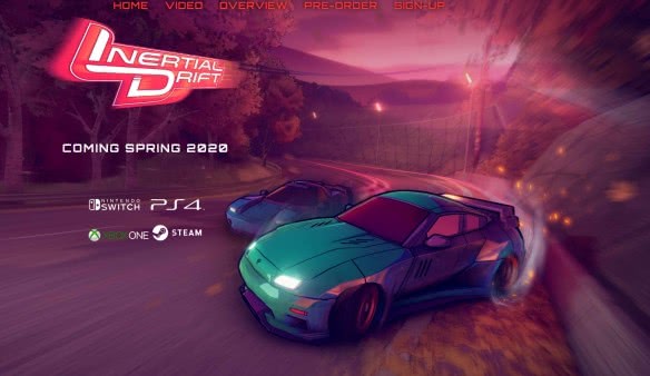 街机竞速新作《惯性漂移》2020年春发售 双摇