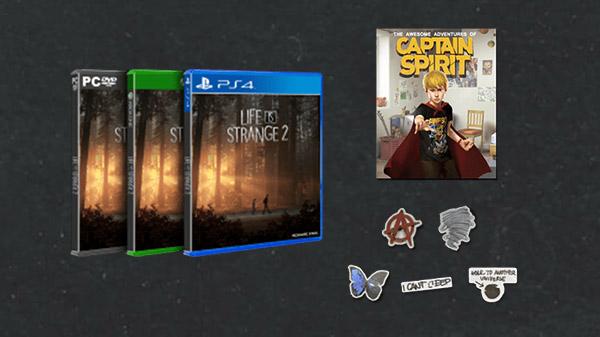《奇异人生2》实体版即将推出SE公开收藏版细节_游戏