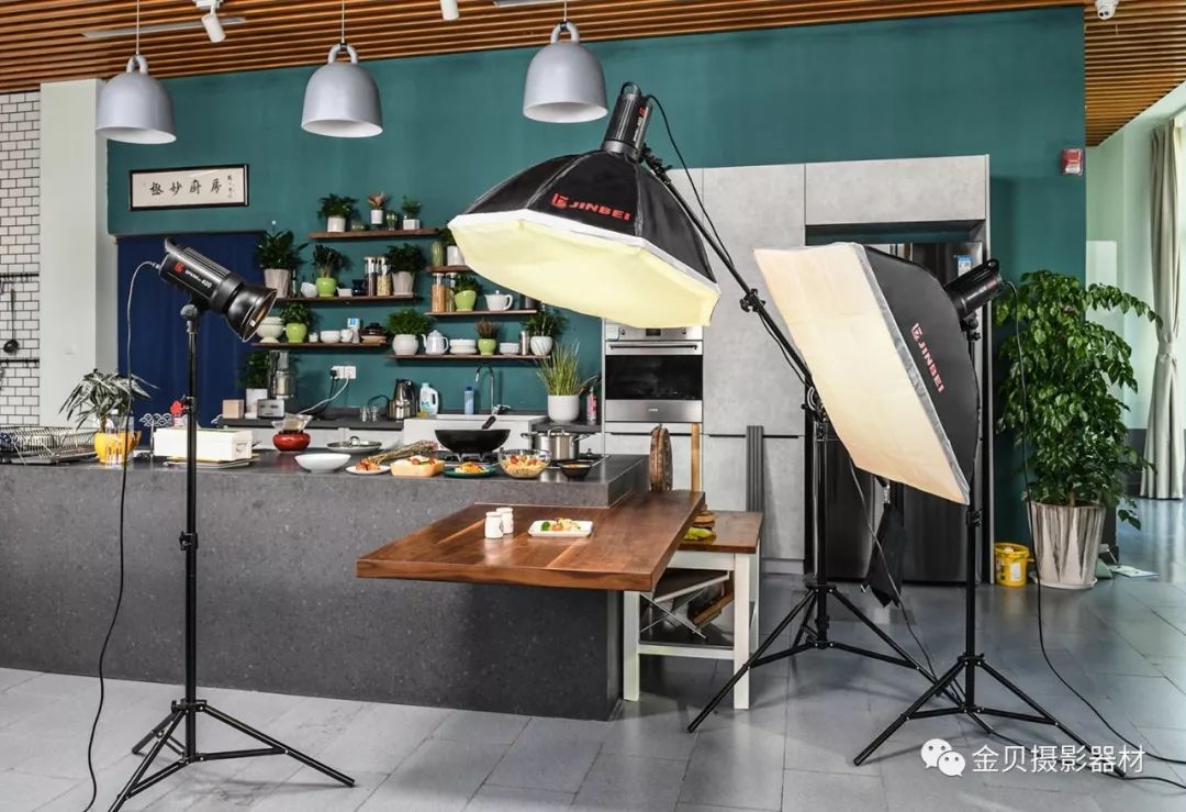 菜品拍摄-布光方案本场布光按布光方案序列①为1盏spark 400w影室