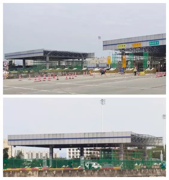 再见g50沪渝高速宿松站!省界物理收费站拆除工作正在进行中.