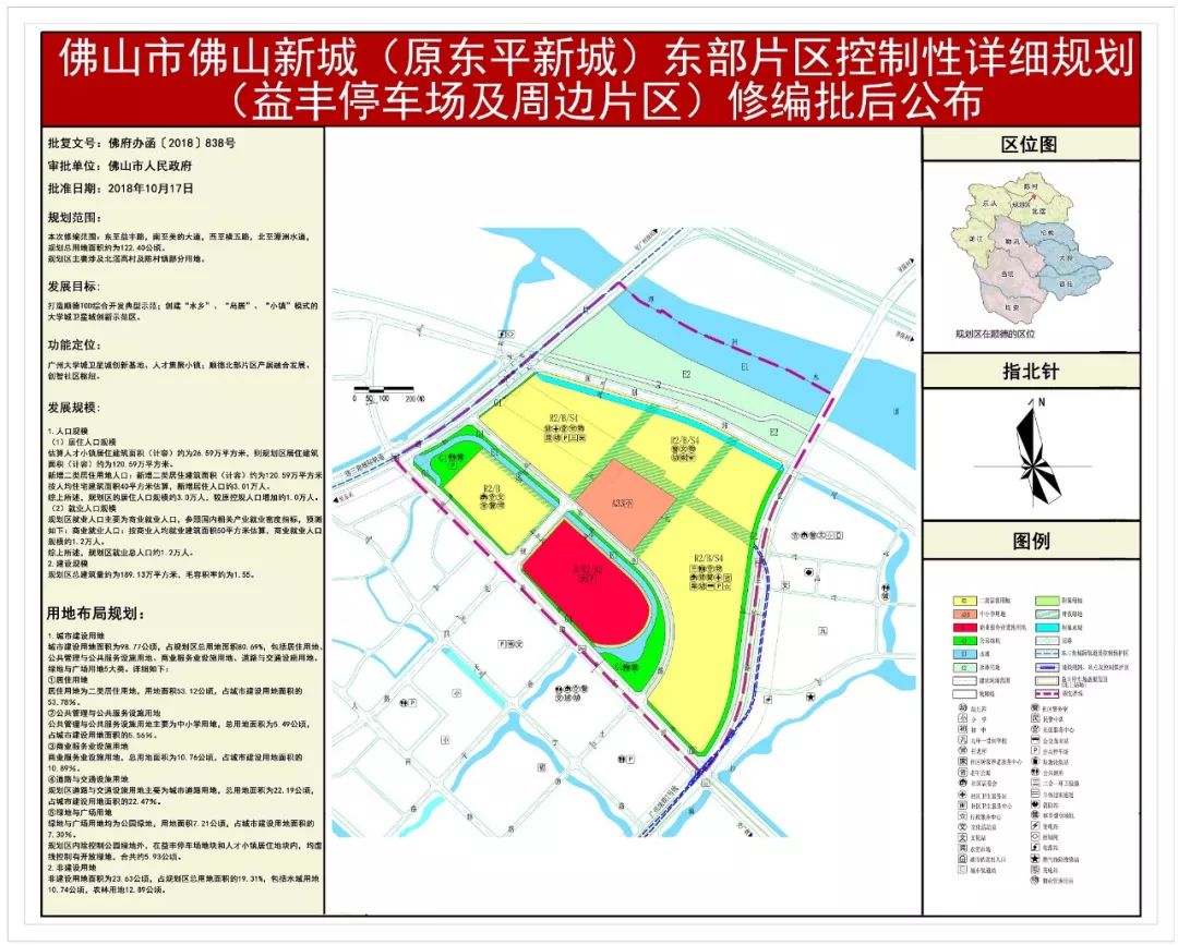 佛山发布10份区域控规有你家附近吗?