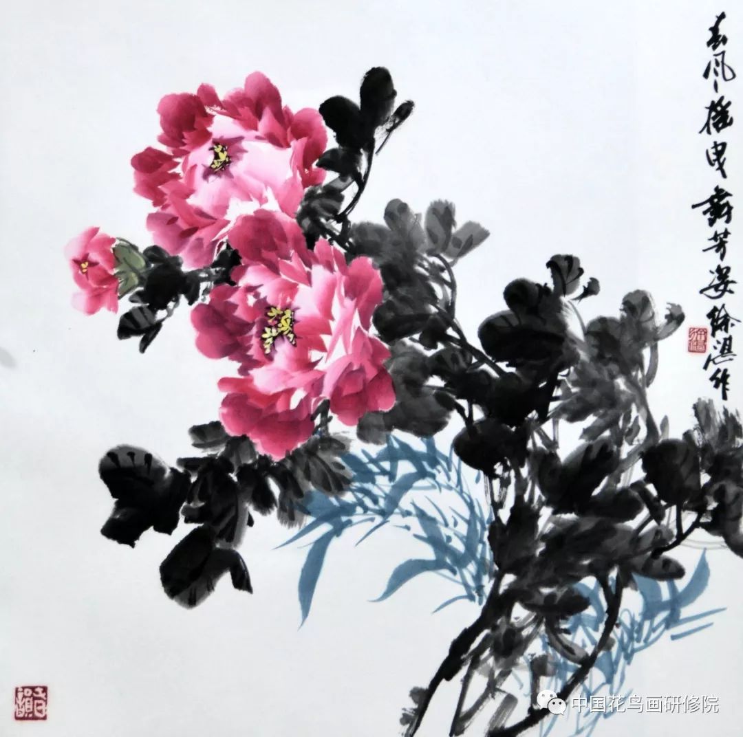 (附徐湛教授牡丹作品欣赏)