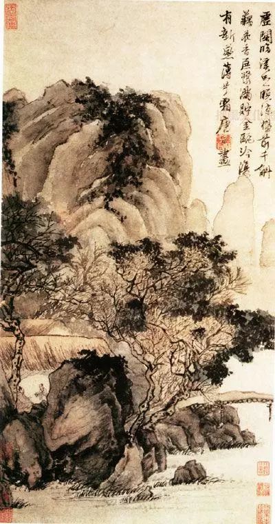 唐寅山水画作品欣赏_搜狐网