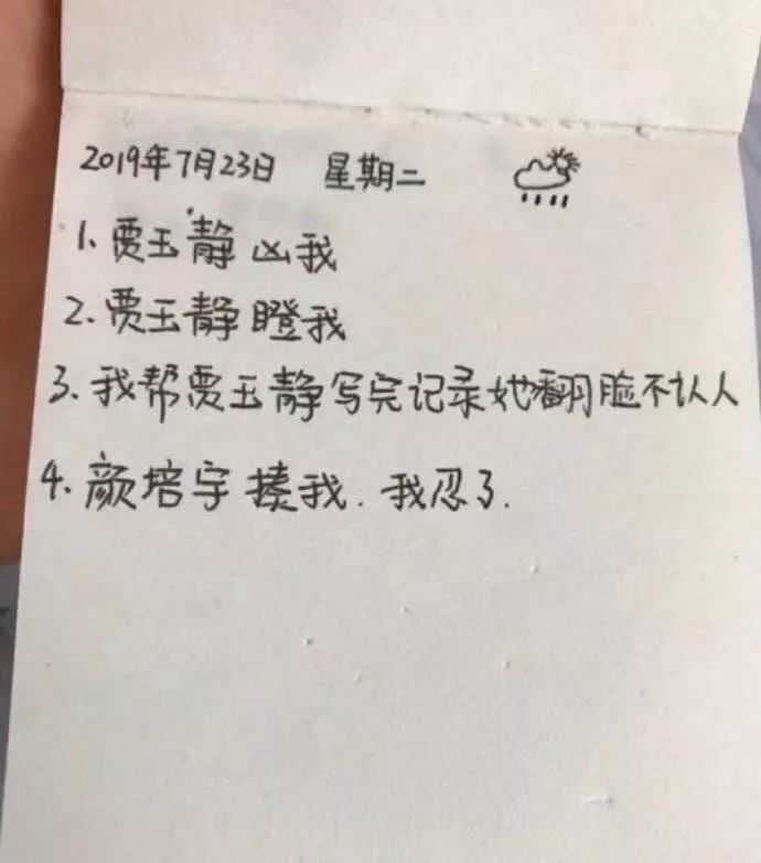 不过从这个小学生的日记当中可以看出来,提到最多的就是贾玉静!