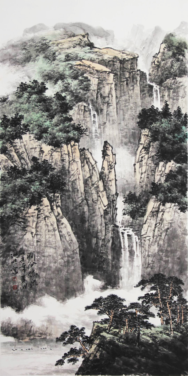 苍润相济气象万千画家于汝旺的山水画创作