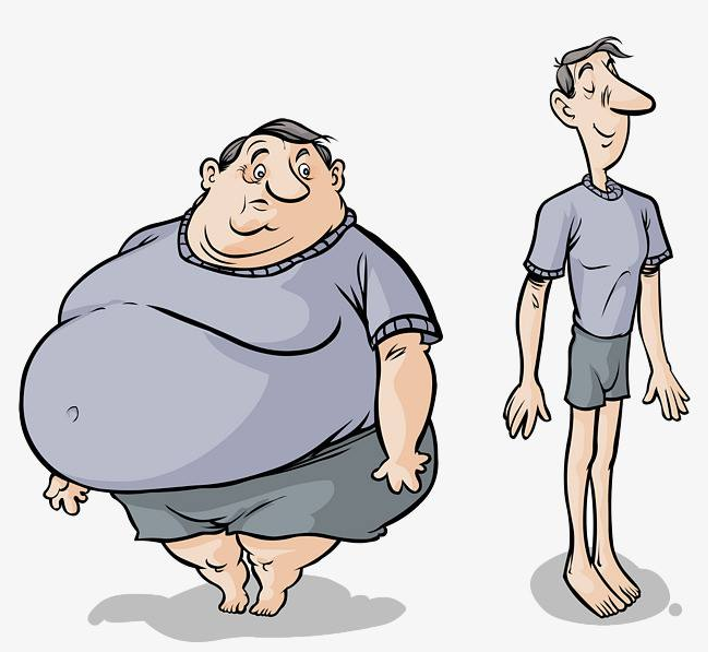 胖子和瘦子互换饮食,结果她们的体重有了这样的变化