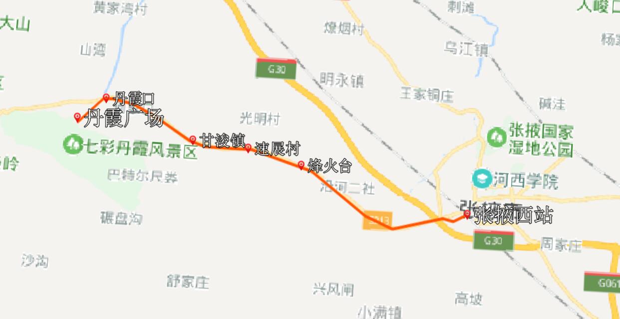 张掖市计划打造现代有轨电车线网目前有1条线路在建