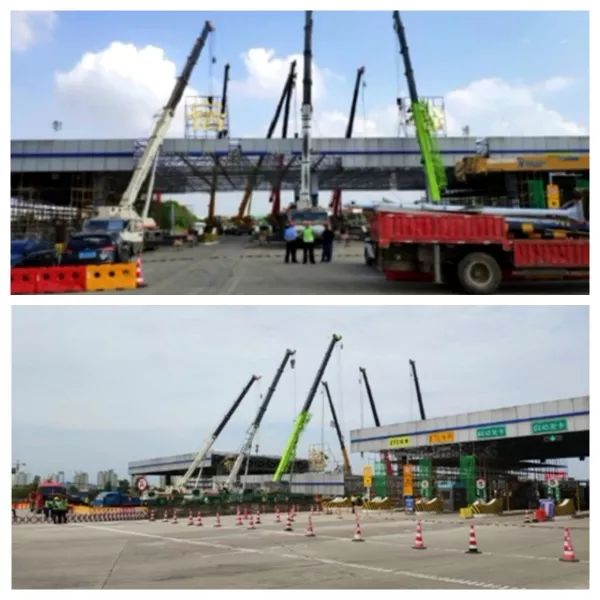再见g50沪渝高速宿松站!省界物理收费站拆除工作正在进行中.