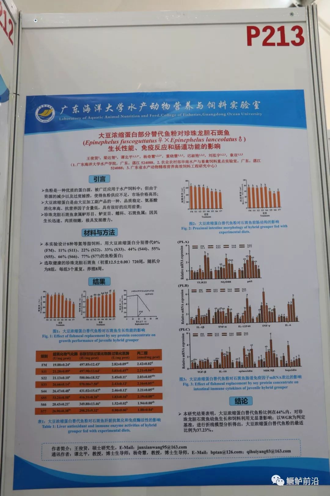 374份墙报凝聚水产领域最新科研成果附第十二届世华会墙报完整版下载