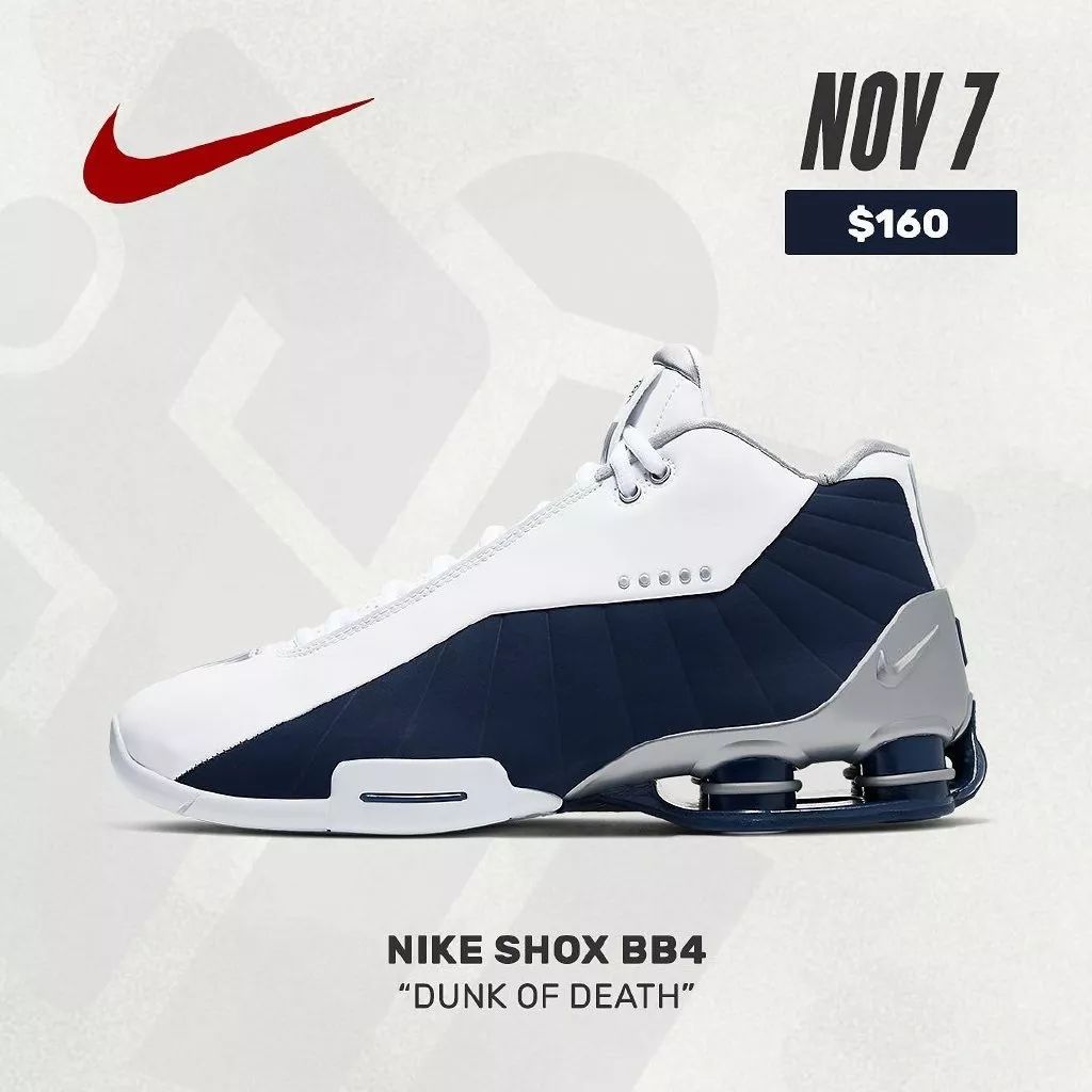 nike shox bb4 "dunk of death"