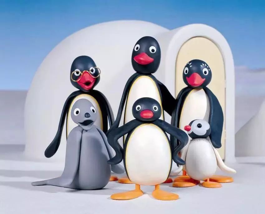 企鹅家族(pingu)诞生於 1986 年.